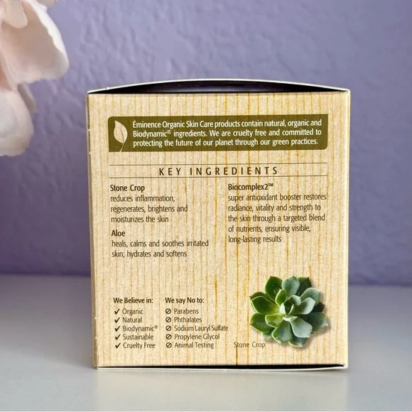 New! EMINENCE Organics Stone Crop Masque, 60ml/2oz - Picture 5 of 8